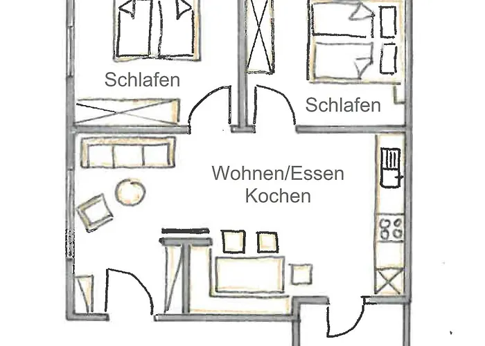 Appartement Mueltner Nordheim vor der Rhön